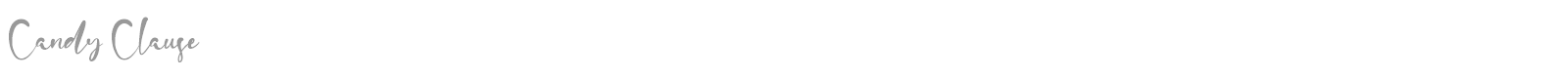 Candy Clause font preview